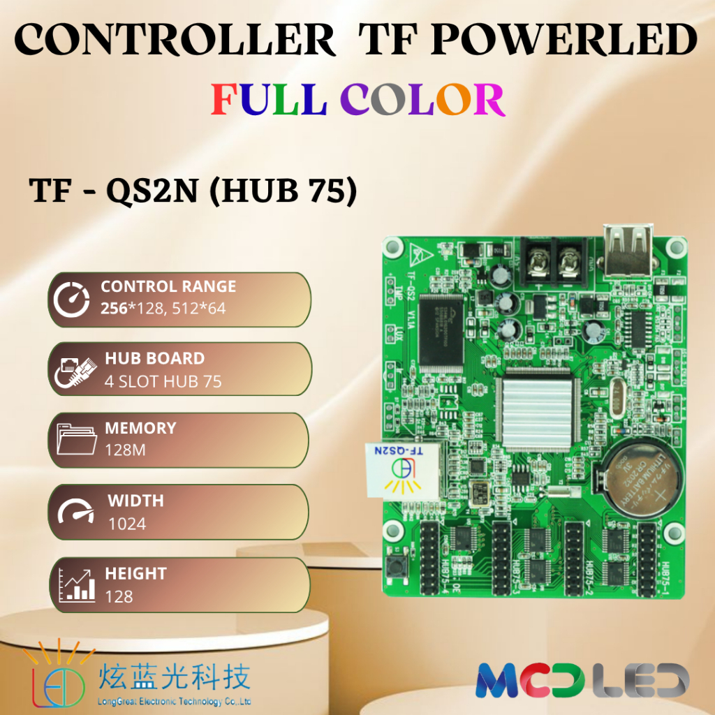 CONTROLLER KONTROLER POWER LED POWERLED TF QS2N