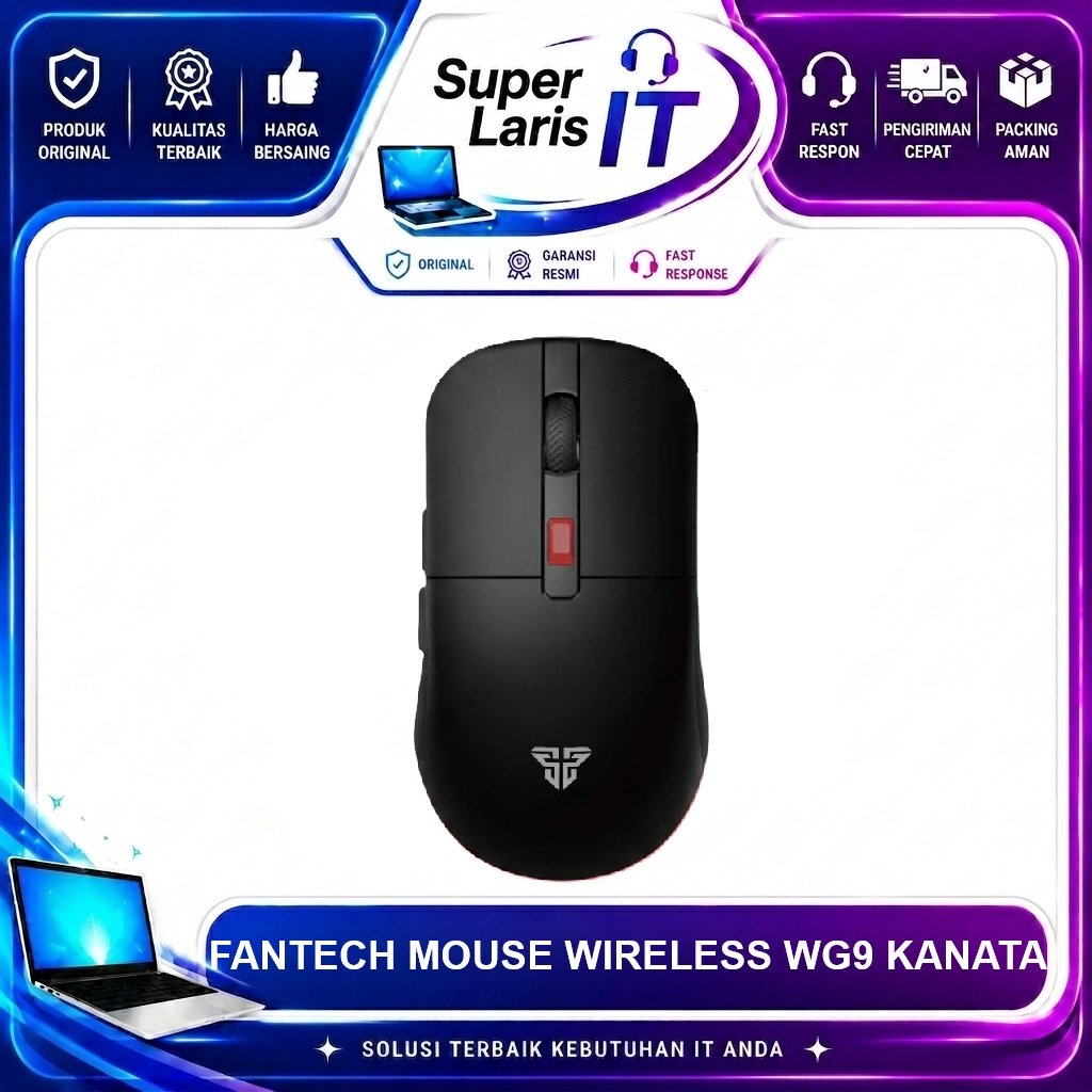 Fantech WG9 KANATA Mouse Gaming WIRELESS RGB Macro