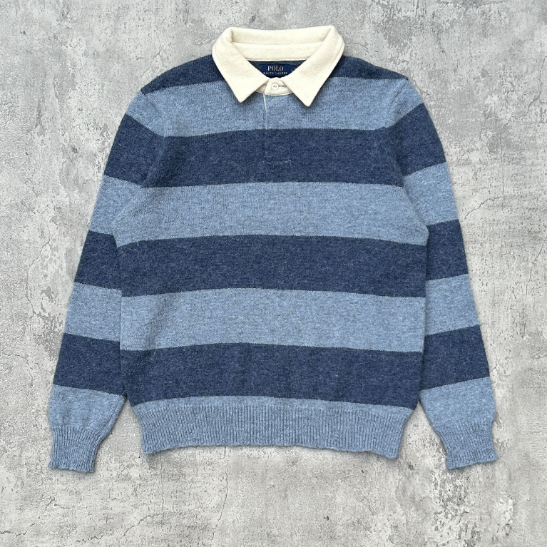 Polo Ralph Lauren Striped Wool Rugby Sweater
