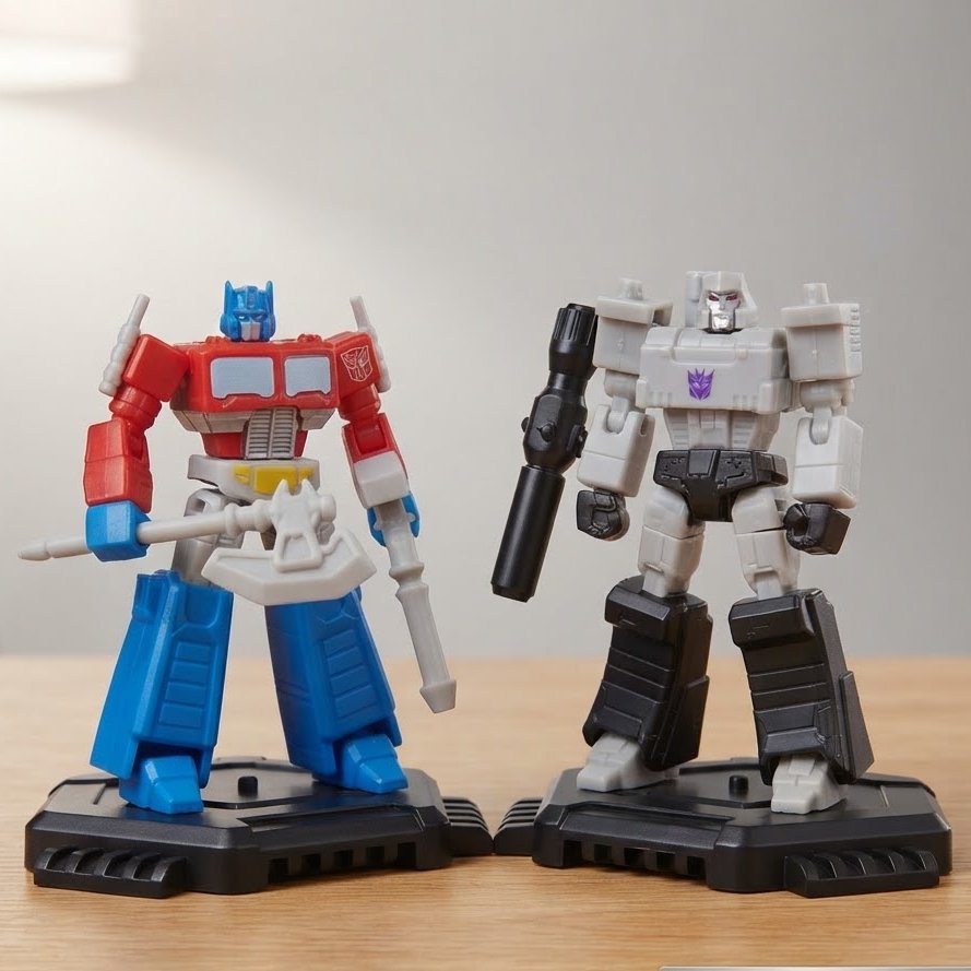 Transformers G1 (Generation 1) Optimus Prime dan Megatron Hasbro