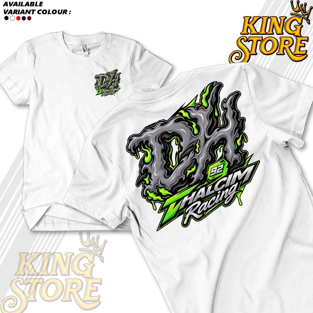 KAOS RACING LOGO DH FUL DESIGN COTTON ORIGINAL DHALCIM). KAOS LOGO DH RACING BISA COD