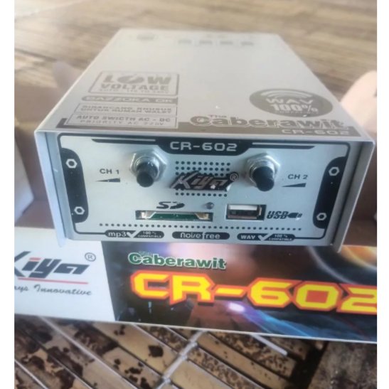 Ampli walet Caberawit kiya CR 602 Anti Petir Amplifier Walet CR602