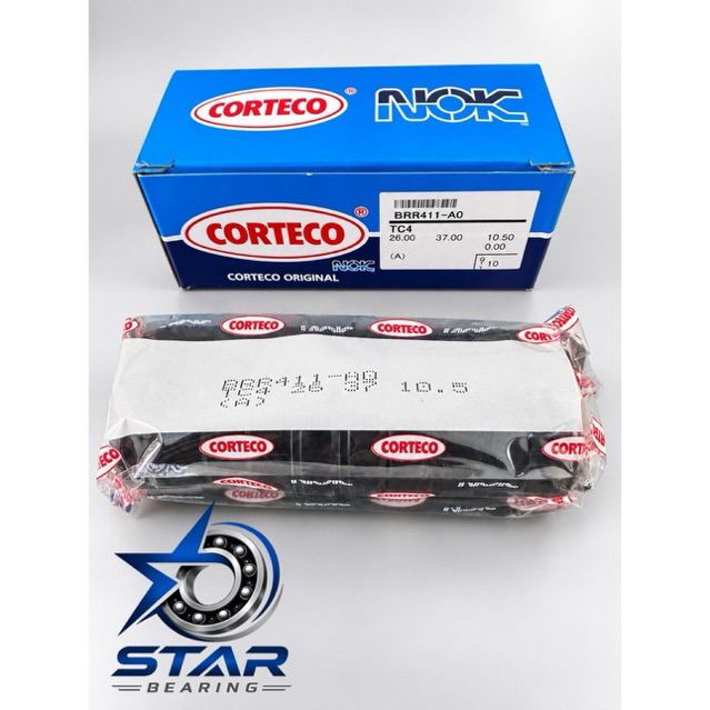 (ISI 10) Sil Seal Shock Supra Grand Tc4 8 16 8 NOK CORTECO ORIGINAL