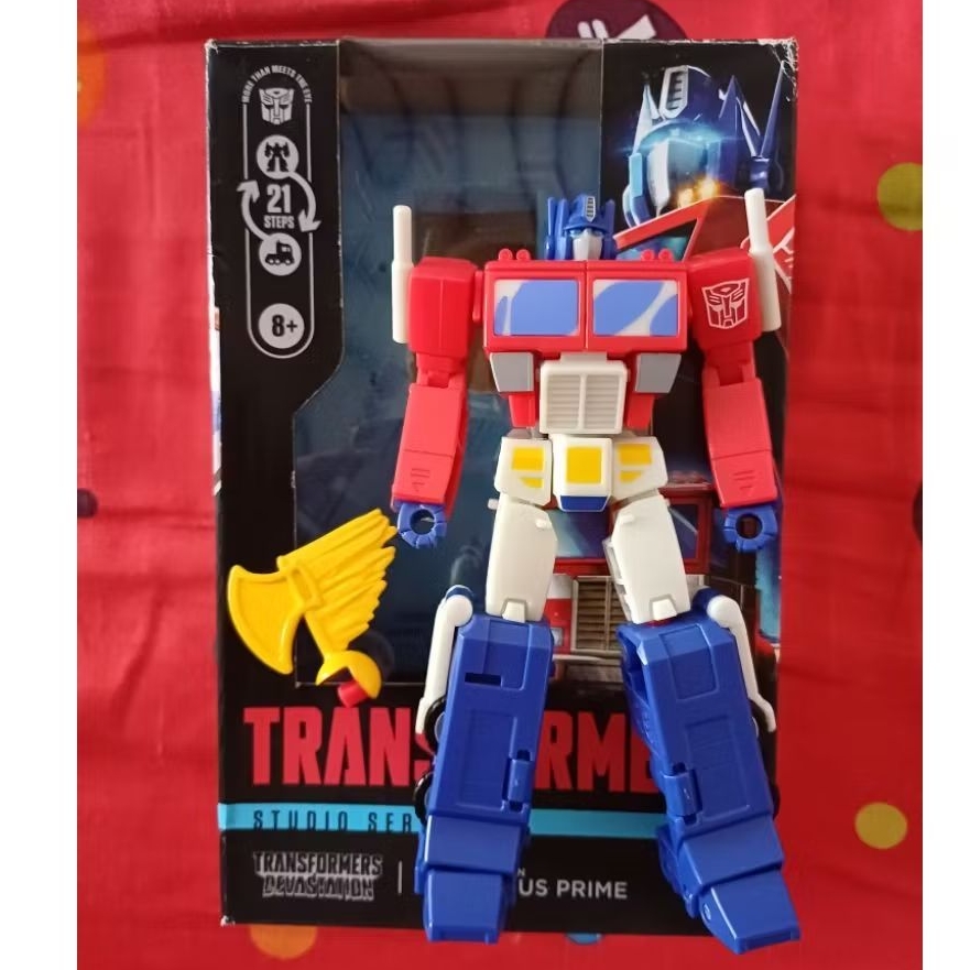 transformers studio series deluxe class optimus prime devastation