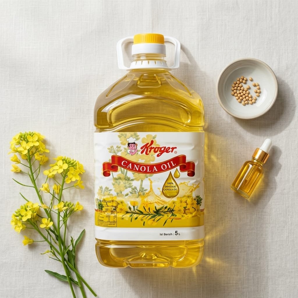 Kroger Canola Oil 5Liter / Minyak Canola