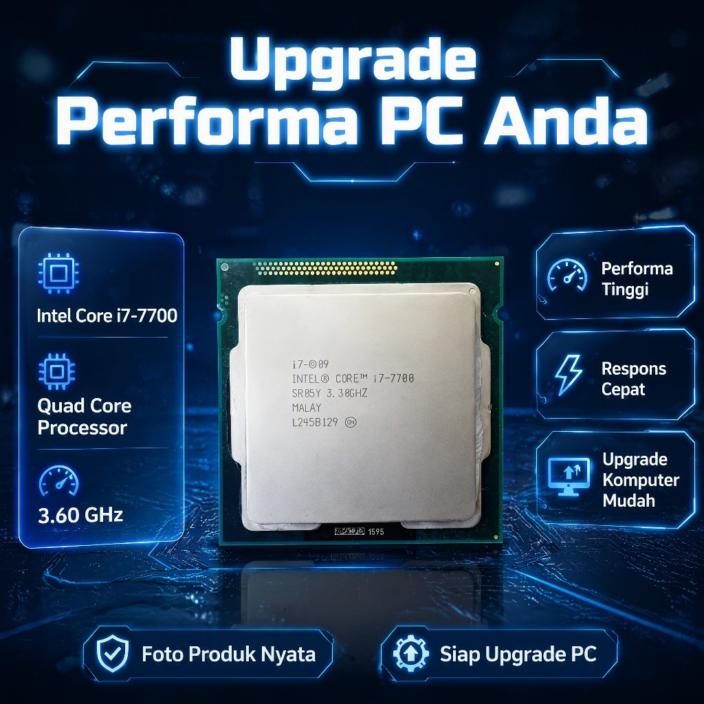 Prosesor PC Core i7 3770 - prosesor i7 4790 i7 7700 soket LGA 1155