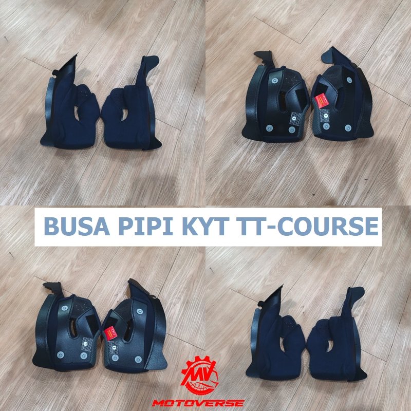 Busa KYT TT COURSE - Cheekpad HELM KYT TTC Busa Pipi Original KYT TTCourse