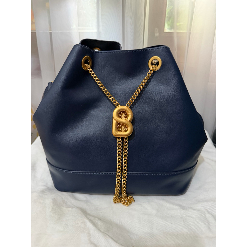 preloved BUTTONSCARVES Myra Bag Navy large