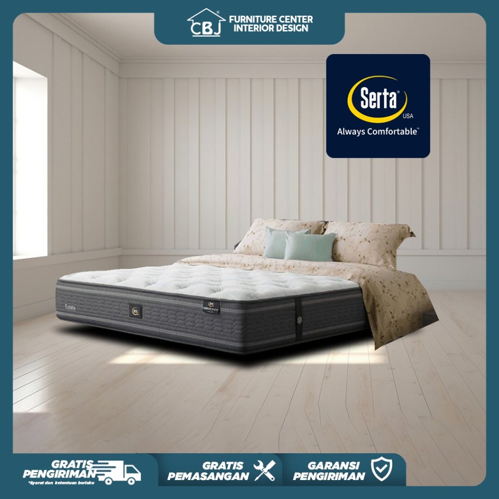 Serta Kasur Springbed Estate - Hanya Kasur - Khusus Jabodetabek