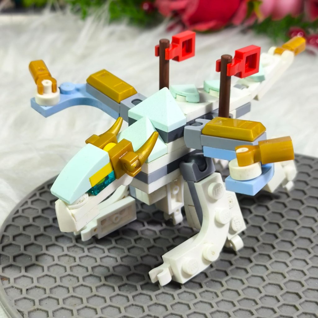 Lego City MOC NINJAGO Ice Dragon Creature #30649. ori original asli