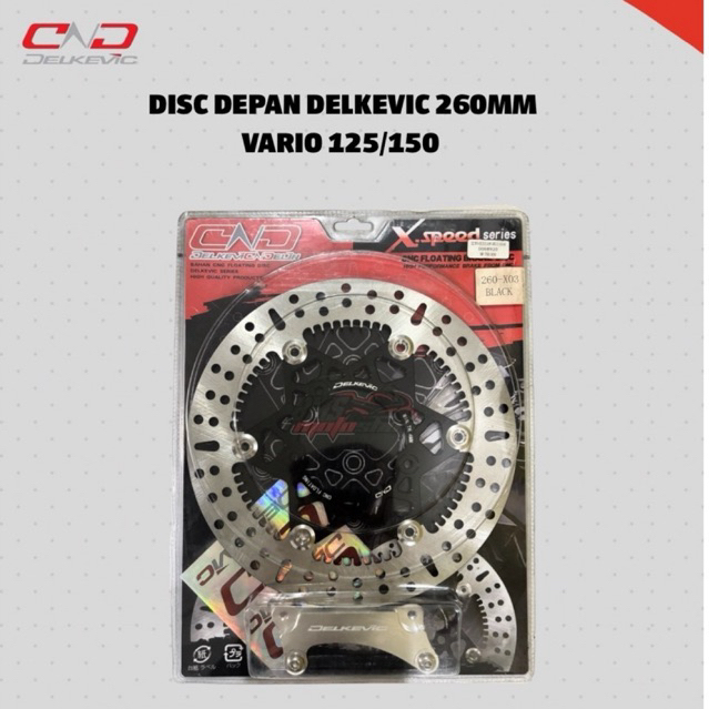 DISC DEPAN DELKEVIC 260MM VARIO 125/150