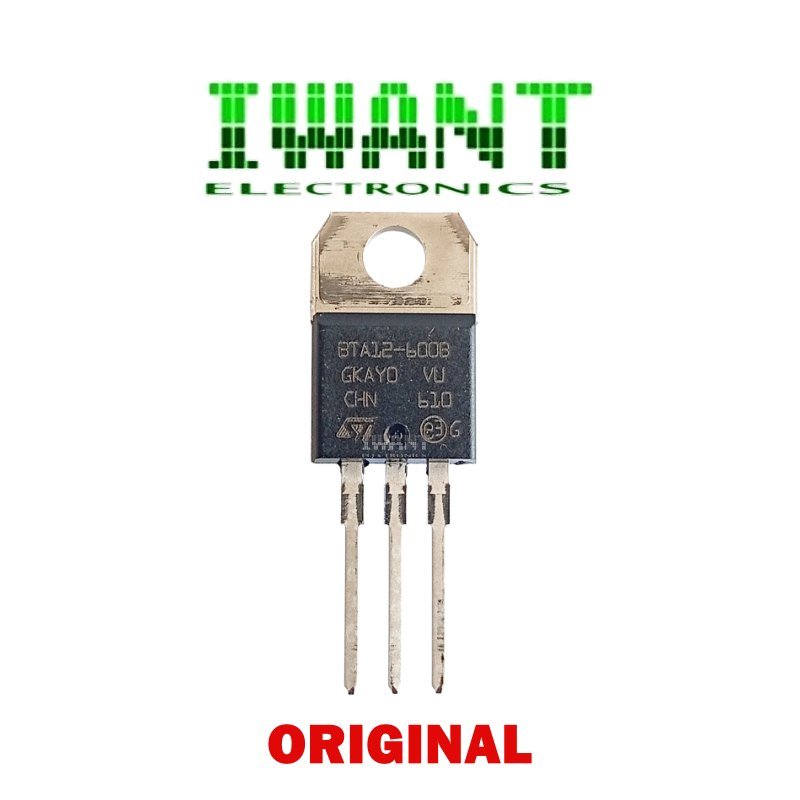 BTA12 ORIGINAL BTA12-600 ORIGINAL BTA12-600B BTA12 ORIGINAL TRIAC BTA12 BTA12-600B TO-220