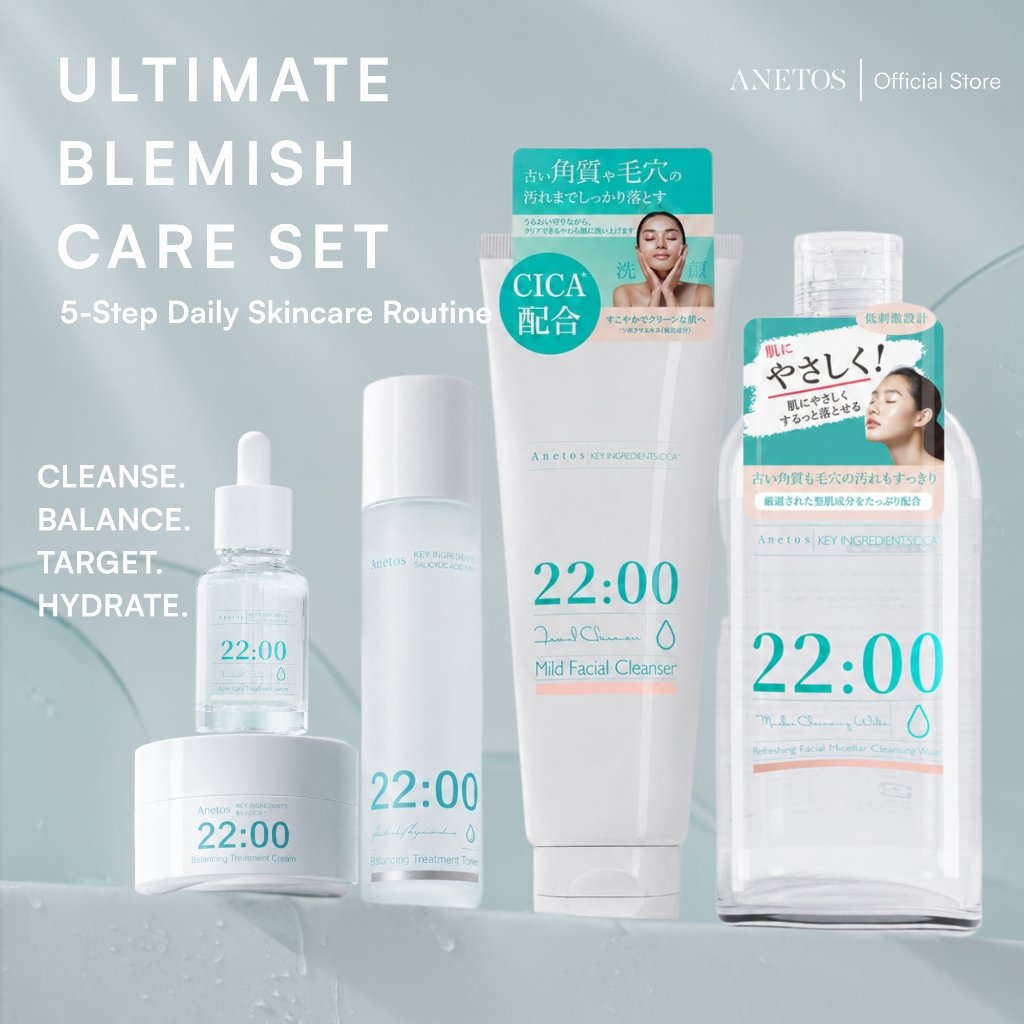 Anetos Ultimate Complete All-in-one set (Paket Skincare Lengkap untuk Dipakai Setiap Hari, Aman untu