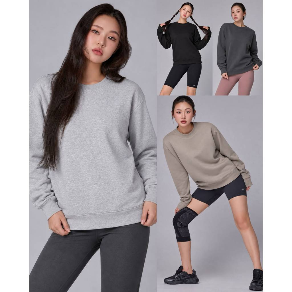 Sweater Wanita STL Forte Basic Sweatshirt - 3332