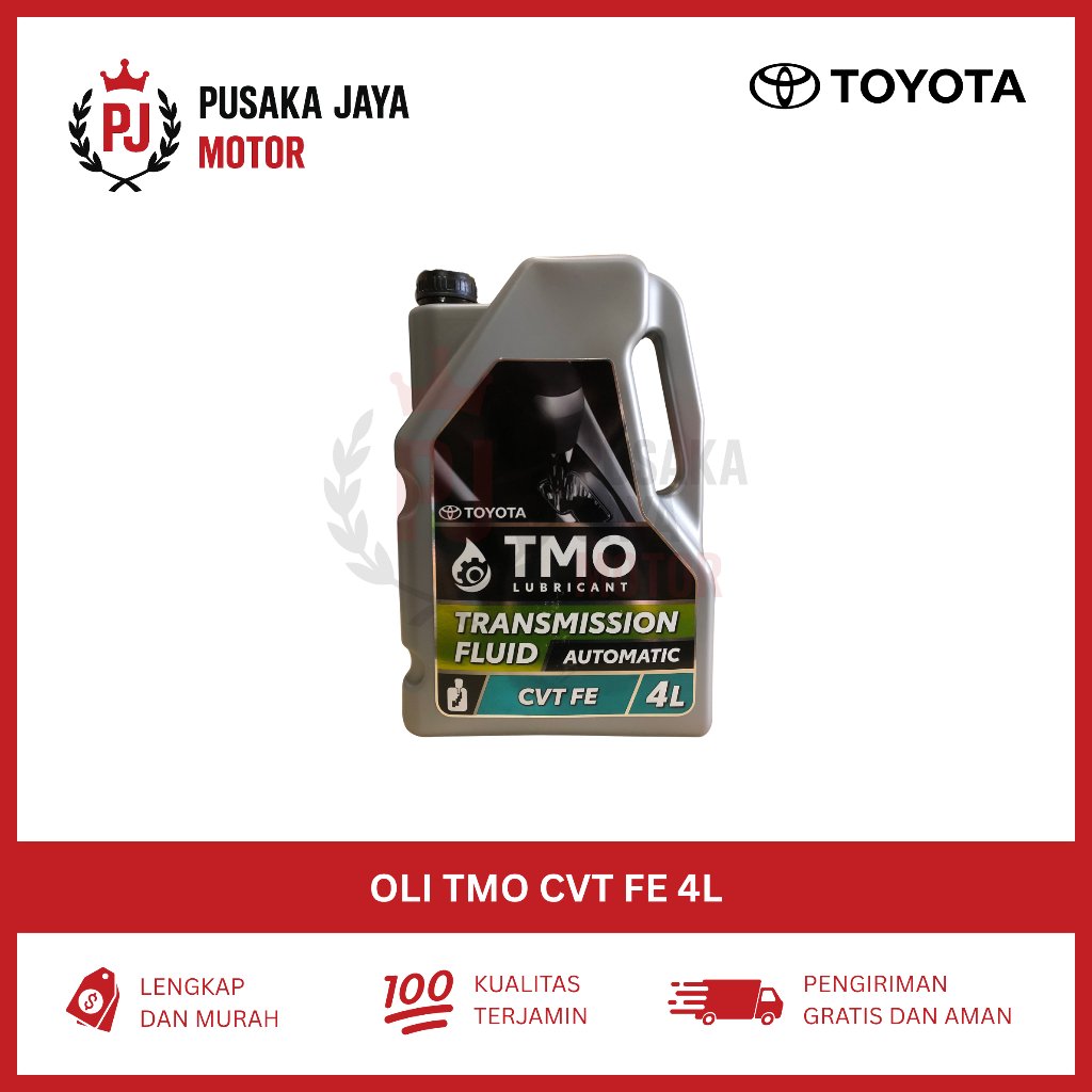 Oli TMO Toyota TG CVT Fluid FE 4L | Oli Transmisi CVT Automatic | Original Toyota