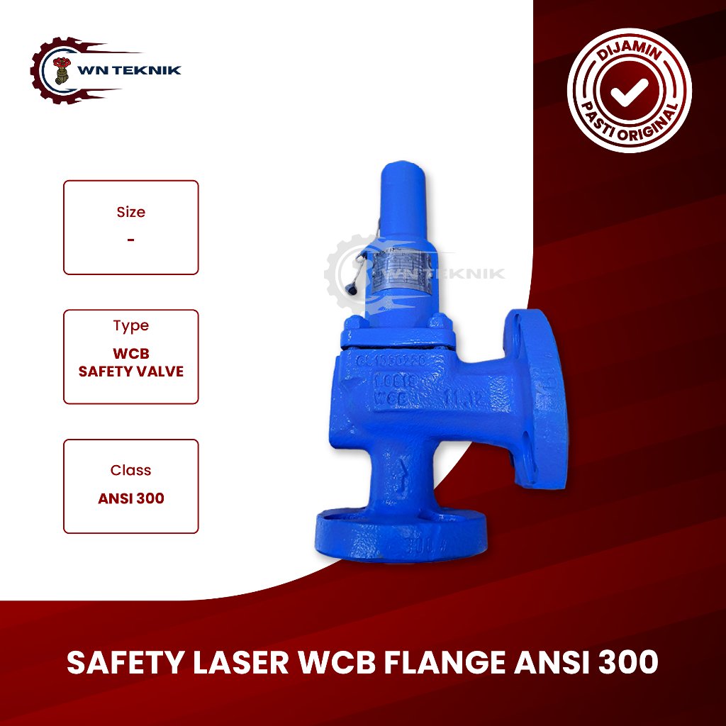 SAFETY LESER WCB 2" x 3" INCH FLANGE ANSI 300 x 150
