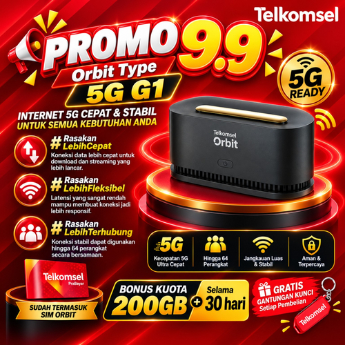 Orbit G1 5G Modem Bonus 200GB WiFi 6 5GHz