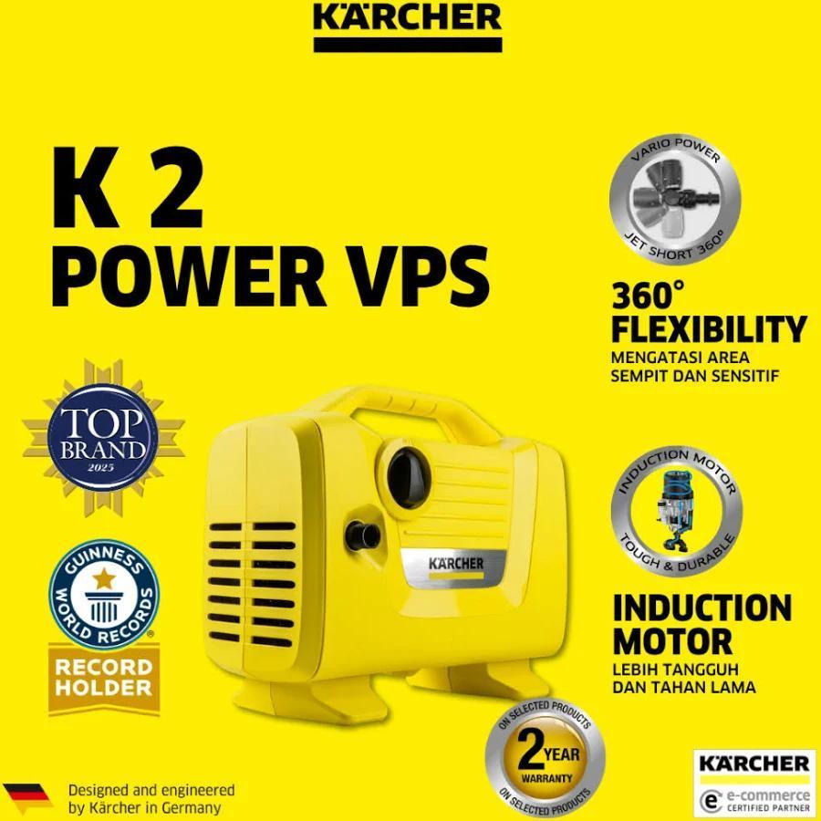 Karcher K 2 POWER VPS Jet Washer Cuci AC
