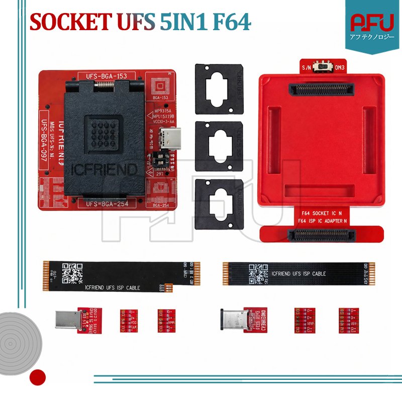 Socket IC FRIEND UFS F64 5in1 Adaptor (New Launcing)