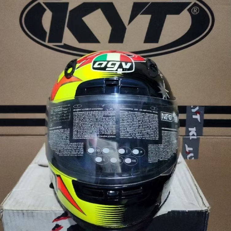 AGV XQ-7 ROSSI CLASSIC (100% ORIGINAL)