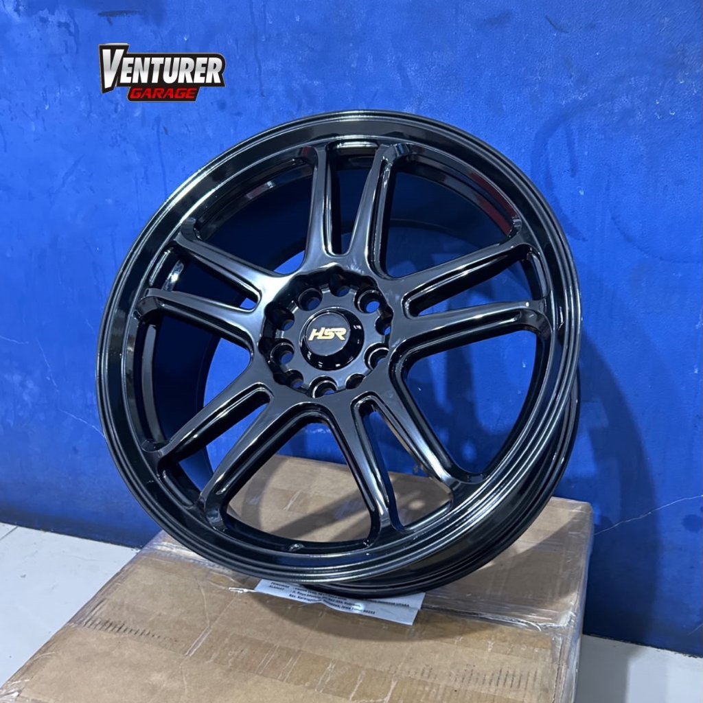 Velg Mobil New Veloz Sienta Altis Ring 17 Velg Hsr Nx Spo Ring 17 Lubang 5 Glossy Black