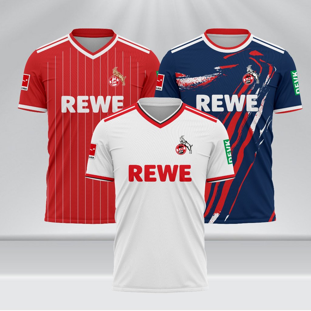 Jersey FC Koln Home Away 3rd 2026 2027