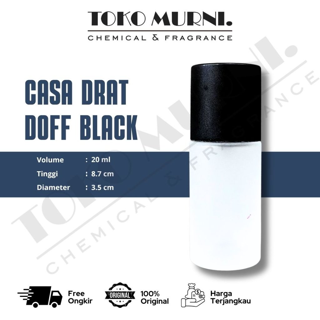 Botol Parfum Casa Doff Doff Black (20 ml)