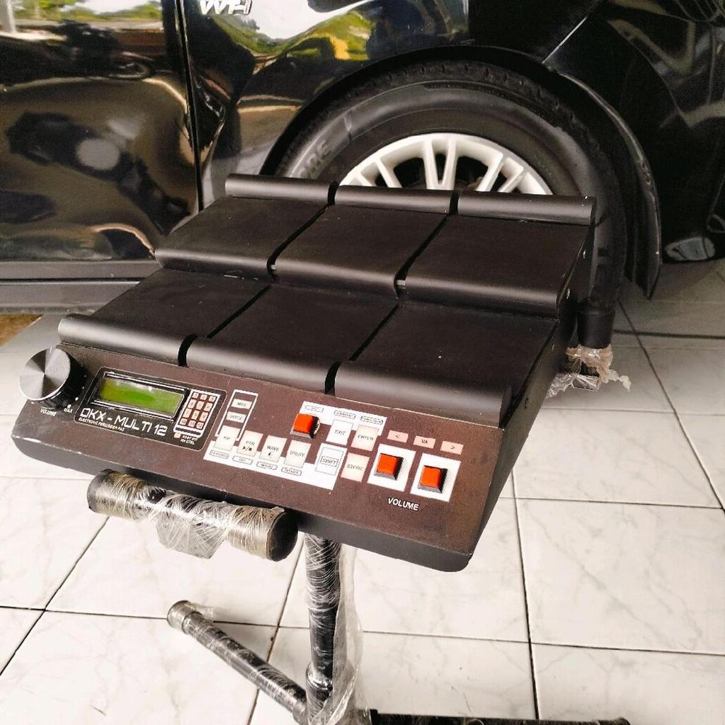 kendang elektrik DKX PROJECT Rakitan multi tipe DTX - PAD tambahan STIKER