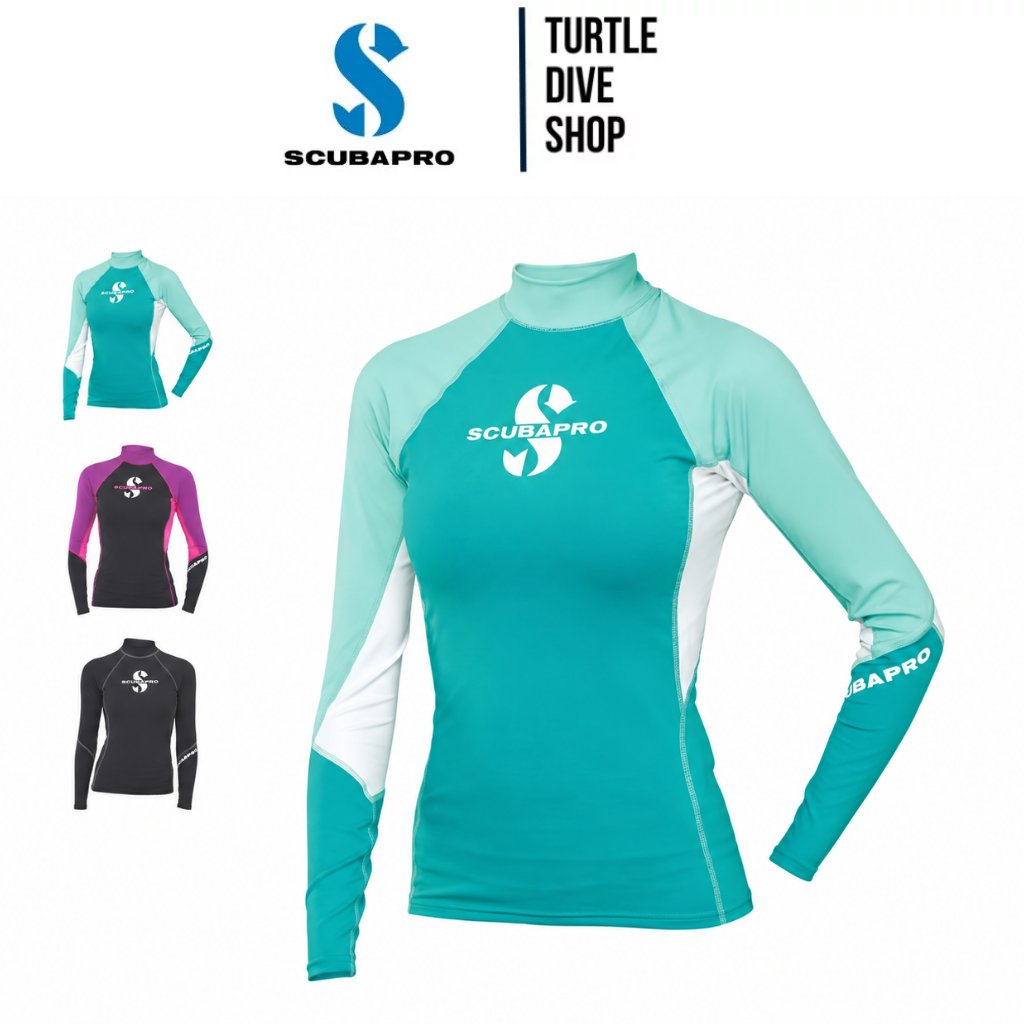 Scubapro Jewel T-Flex Long Sleeve Rash Guard UPF80