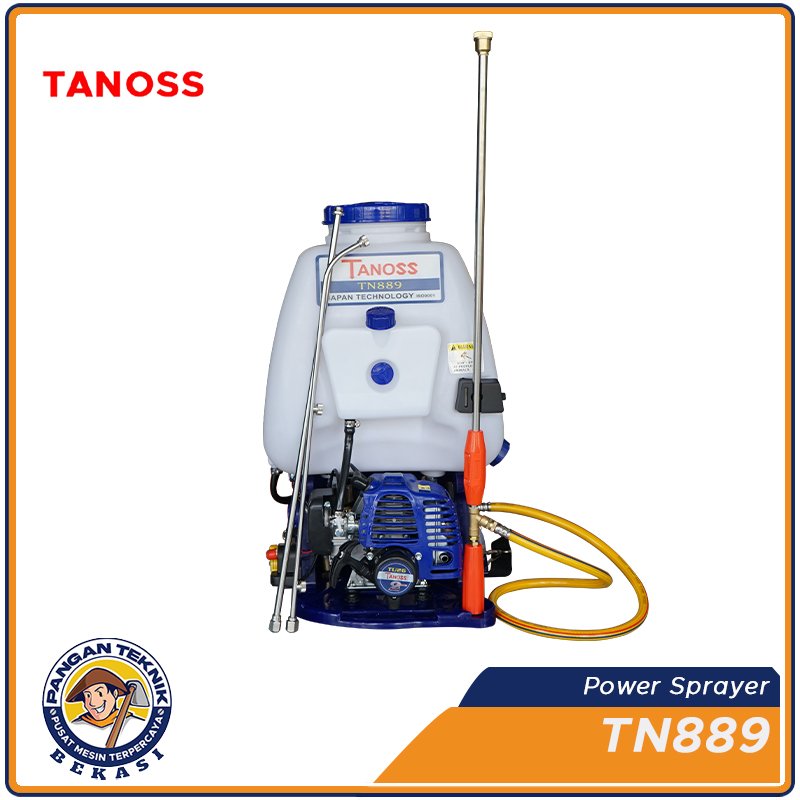 SPRAYER TANOSS 889 TURBO 20 LITER DOUBLE CHAMBER | MESIN SEMPROT SERBA GUNA TANOSS 889