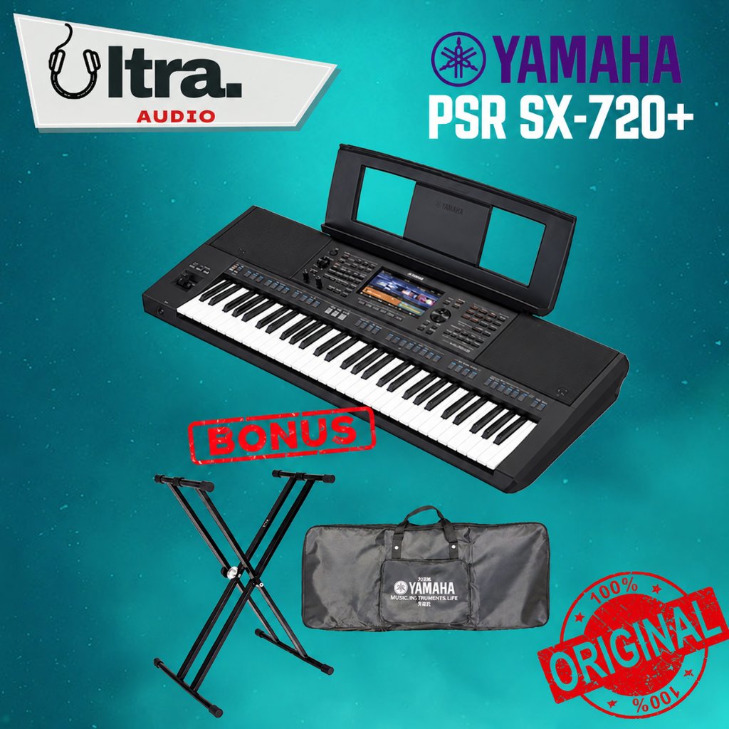 NEW YAMAHA KEYBOARD PSR SX720+ / PSRSX720+ / PSR-SX720+ / PSR SX-720+ ORIGINAL