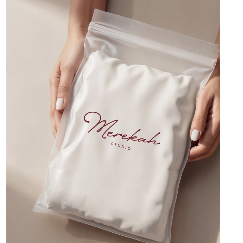 plastik klip bening, klip sablon, sablon plastik packing, kemasan baju, ziplock custom