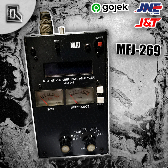 MFJ-269 | MFJ 269 SWR ANALYZER HF/VHF/UHF