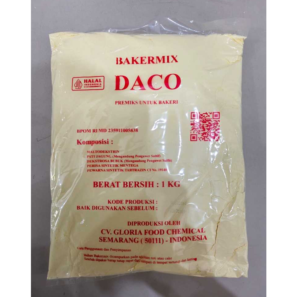 Daco Bakermix Premiks untuk Bakeri 1kg