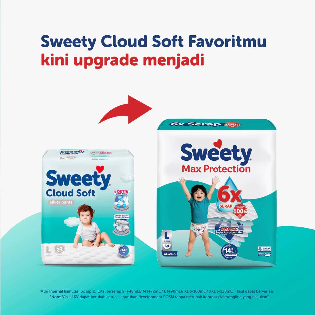 SWEETY SILVER PANTS M60 / SWEETY SILVER PANTS L54