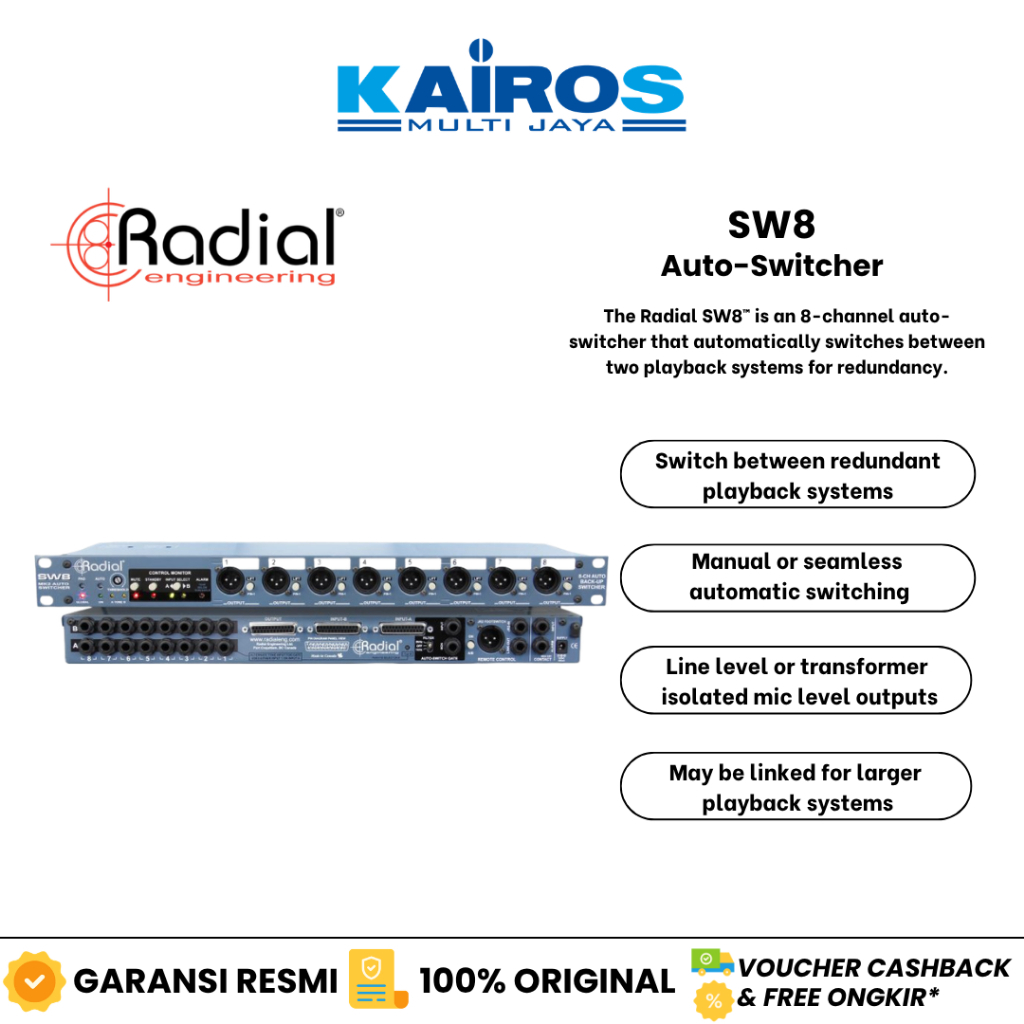 Radial SW8 Auto-Switcher