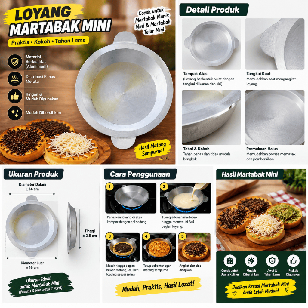 loyang martabak mini