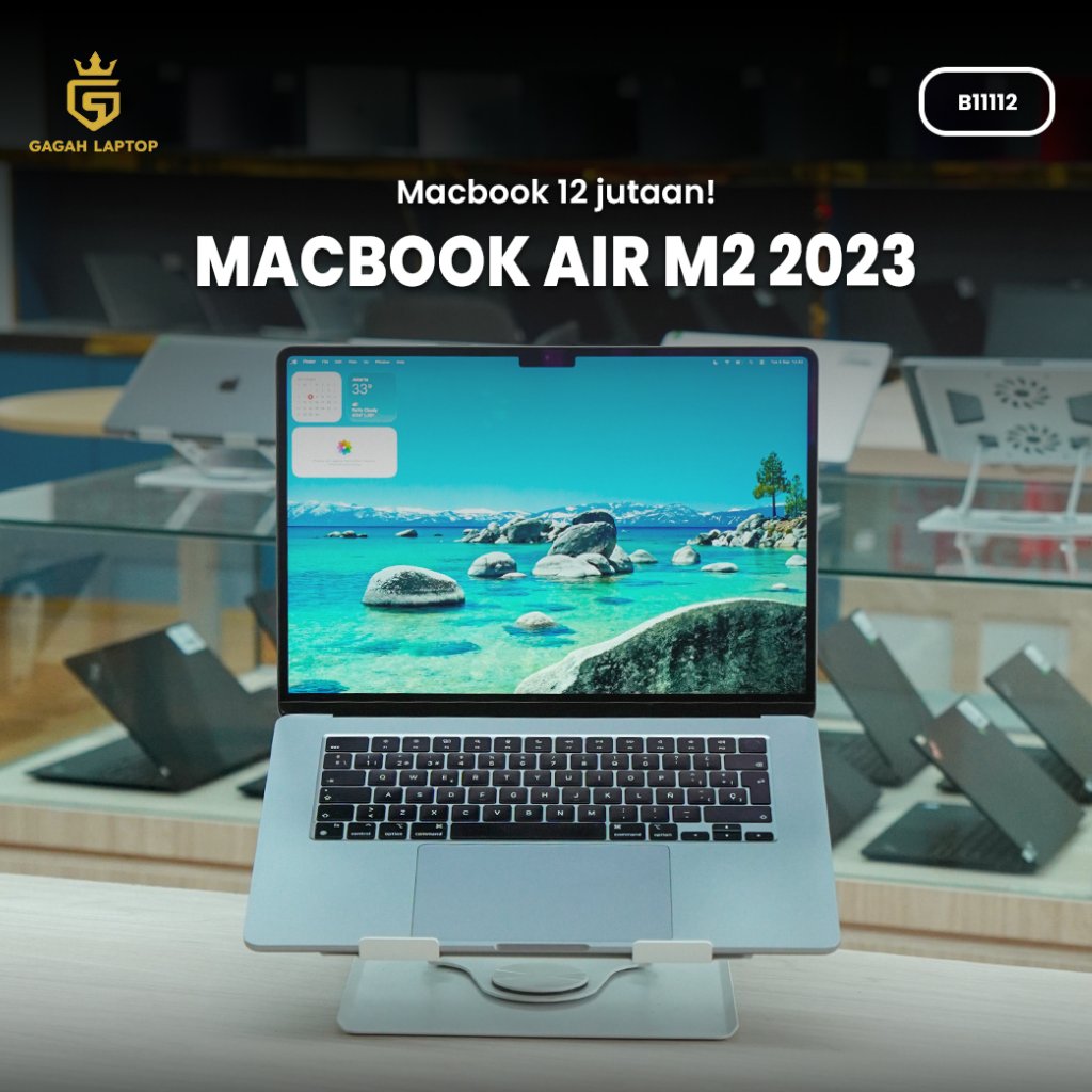 MACBOOK AIR M2 2023 APPLE M2 8GB SSD 256GB  ( B11112 )
