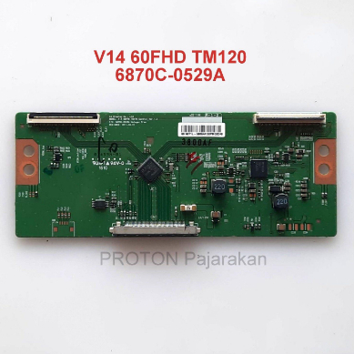 Tikon layar TV 60" V14 60FHD TM120 Ver 1.3 6870C-0529A LCD panel Timing Control Board Panasonic TH-6