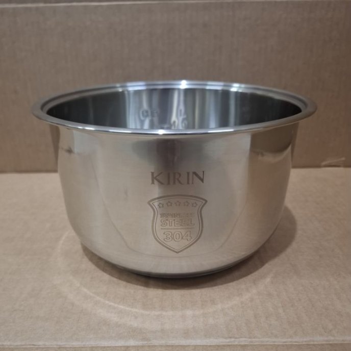 InnerPot Kirin 1 Liter Stainless Krc 088 Panci Magic Com Inner Pot Rice Cooker Krc088 Penanak Nasik 