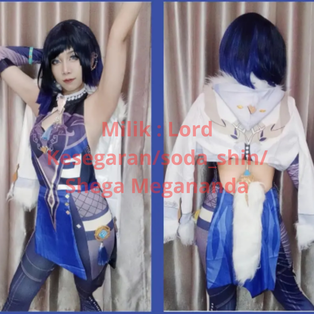 Yelan Costume Fullset GI/Genshin Impact Cosplay