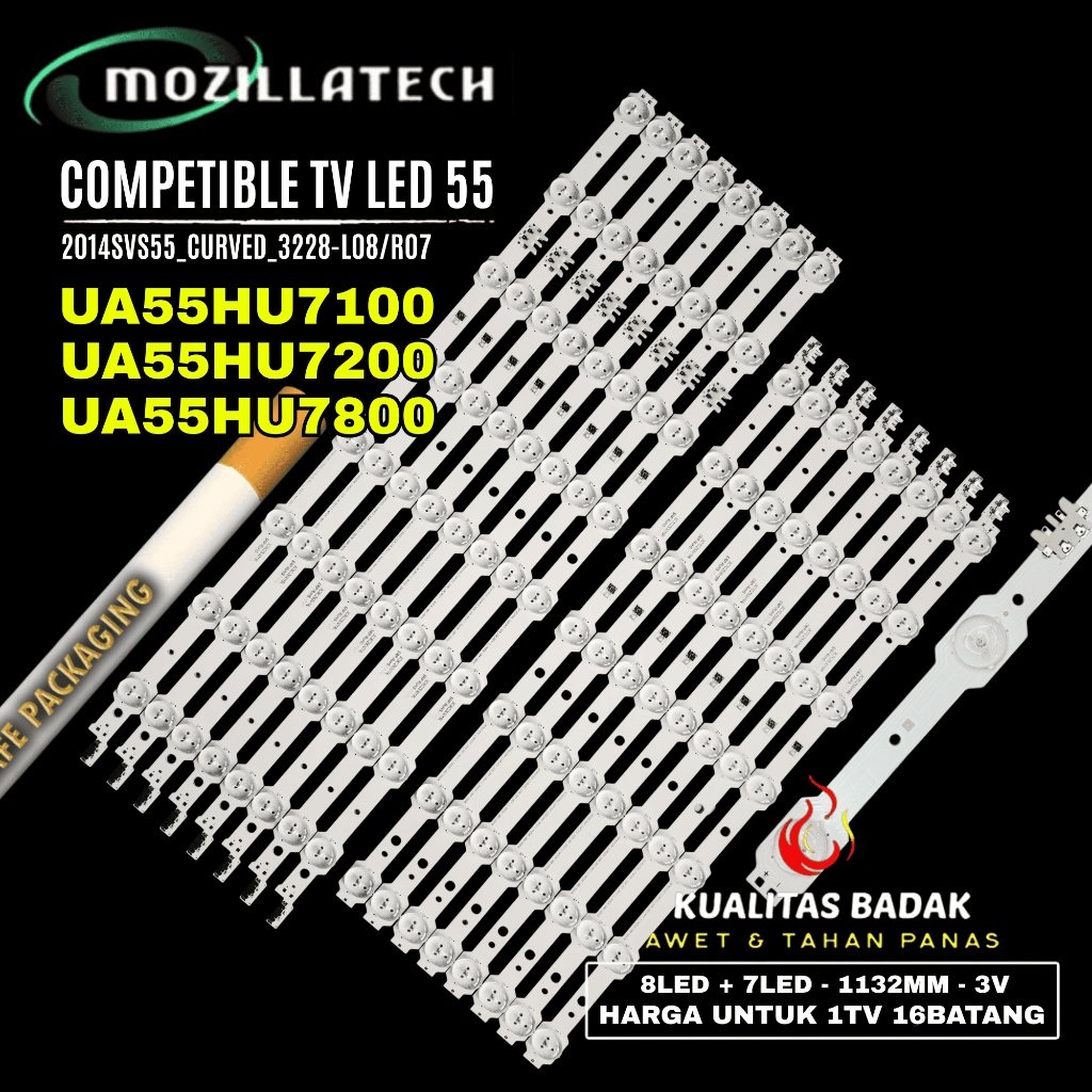 Backlight TV SAMSUNG 55 Inch UA55HU7100 UA55HU7200 UA55HU7800 55HU7100 55HU7200 55HU7800 2014SVS55_C