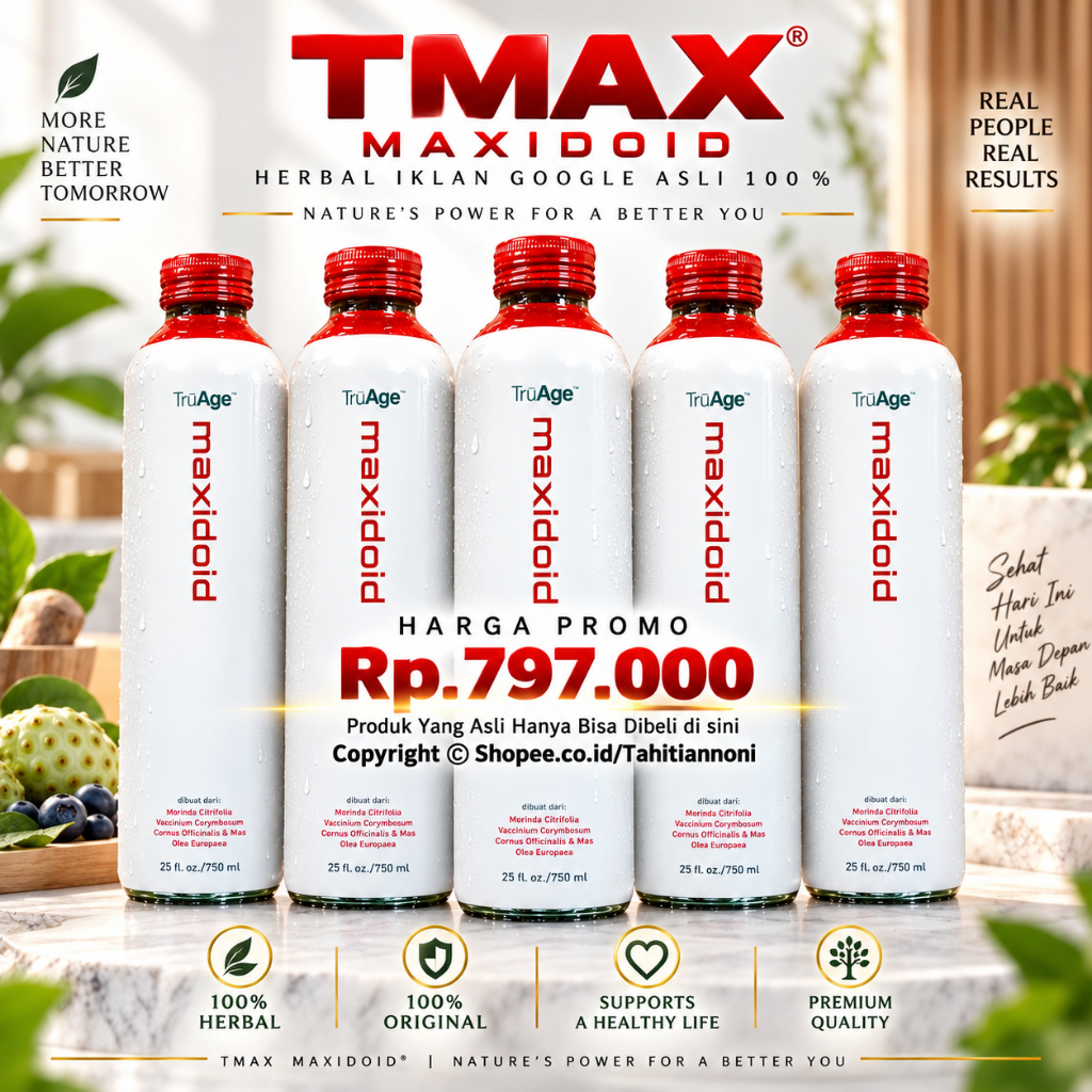 Termurah TMAX Herbal Iklan Google Asli 100%