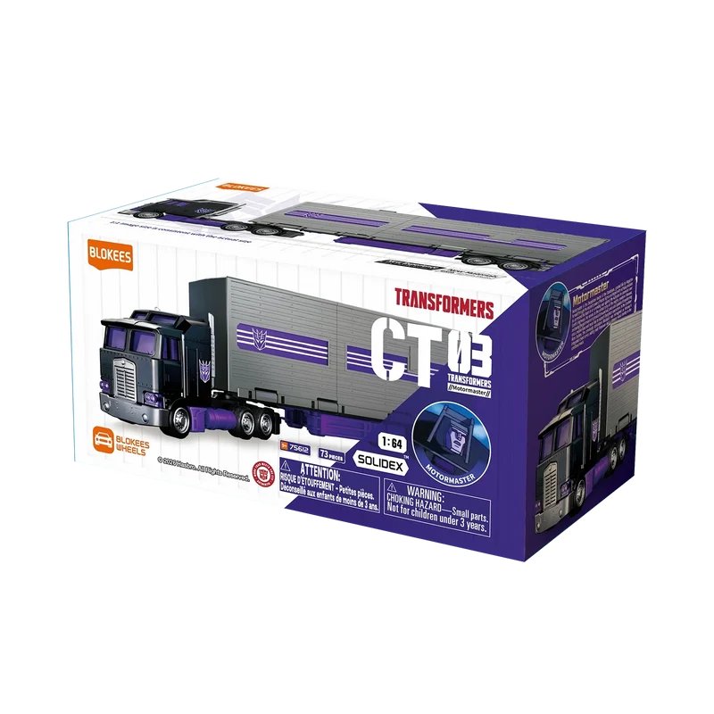 Blokees Wheels Transformers CT03 Motormaster CT02 SG Optimus CT01 Optimus Prime