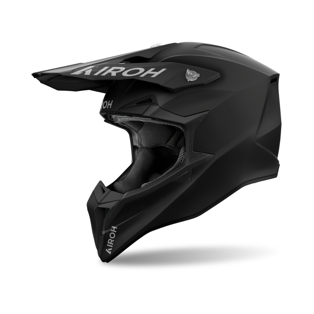 HELM AIROH WRAAAP BLACK MATT YOUTH HELM CROSS ANAK AIROH WRAAAP BLACK MATT ORIGINAL