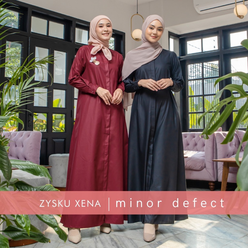 Zysku Xena | Minor Defect | Abaya Shirt | Dress Kemeja Kerja Wanita Lengan Panjang