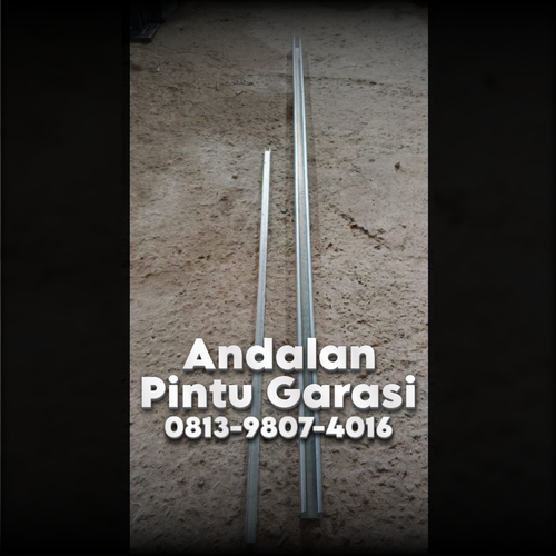 HISEN Rel Atas 2,4 Meter -  Rel Lurus - Rel Pintu Geser - Rel Pintu Garasi