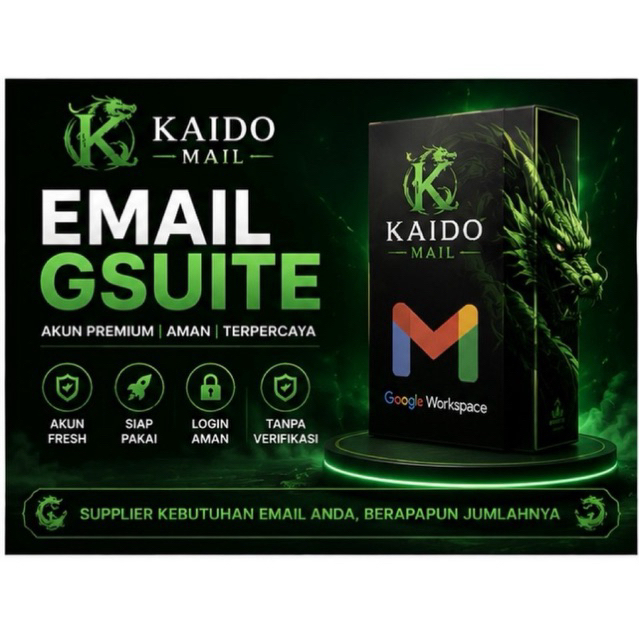 Solusi Akun Email Untuk Kebutuhan Garapan Anda | Akun Email Gsuite Fresh