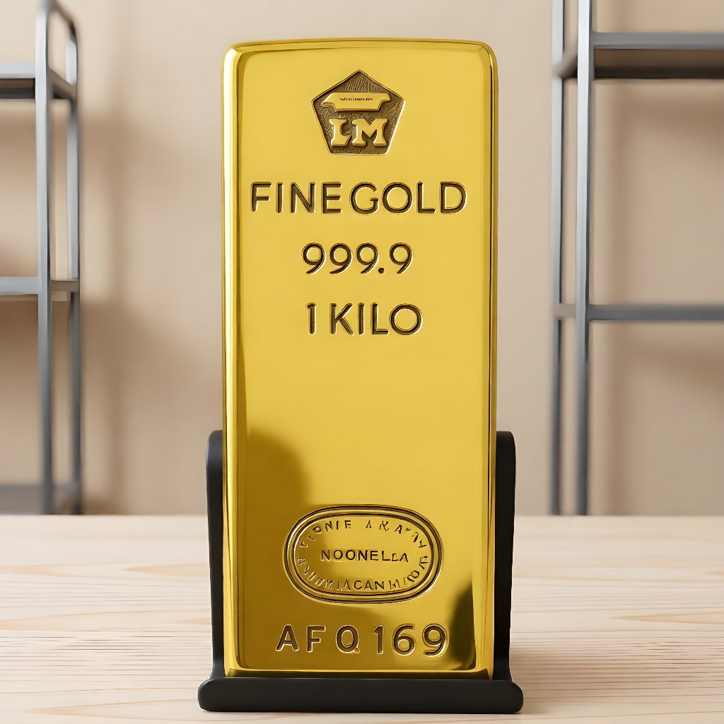 Miniatur Emas Batangan 1000gr Replika Emas 1kg