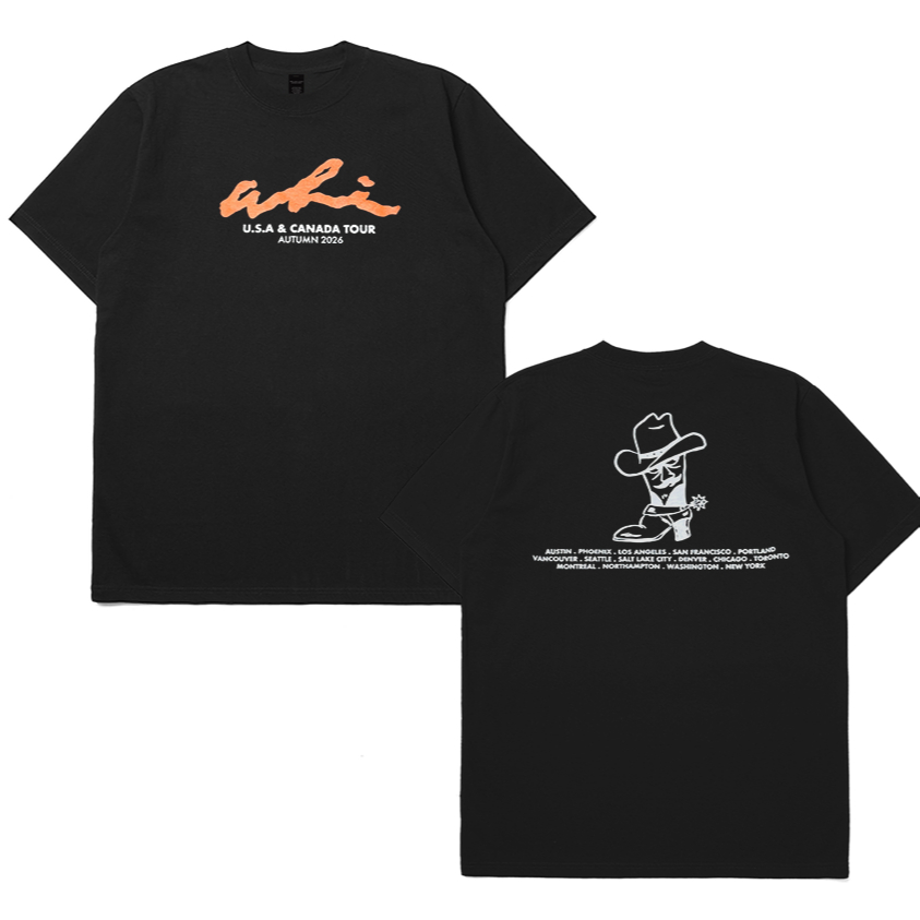 T-Shirt Band Ali Radio Boots USA & Canada Tour 2026
